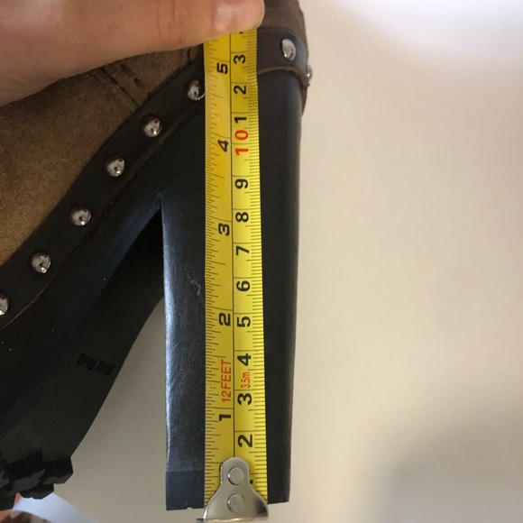 Miu miu distressed clog boots - Picture 7 of 7